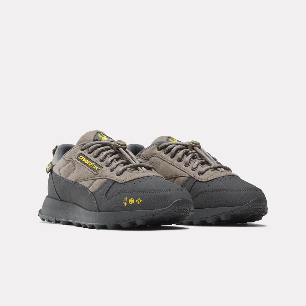 Spyder Gray and Black Athletic Shoes